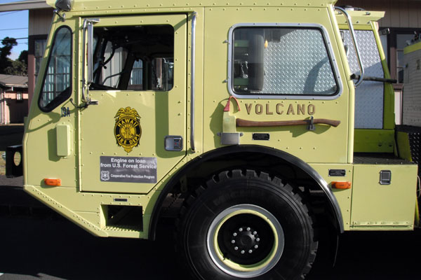 Volcano Fire Truck